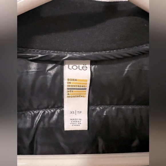 Lole - XS light puff jacket, black - Picture 5 of 5